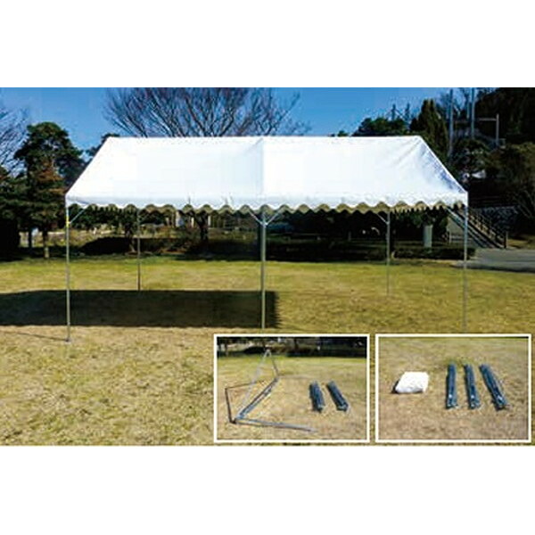 テント 集会用 運動会 F2672 スーパーキングテント 2×3間 【NKJ】【36CE】 113,355円