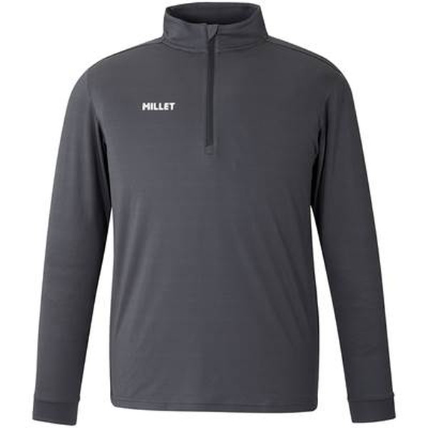 Tシャツ ロングTシャツ 長袖 INSECT BARRIER HALF ZIP LS M CASTELROCK 【JSM】【36CE】|Field Boss 店