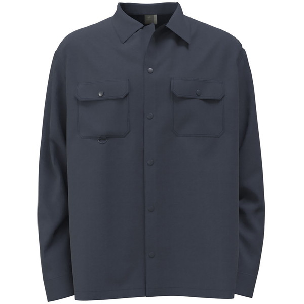 シャツ 長袖 長袖シャツ Highland Longsleeve Shirt AF Men marine 【MAT】【36CE】