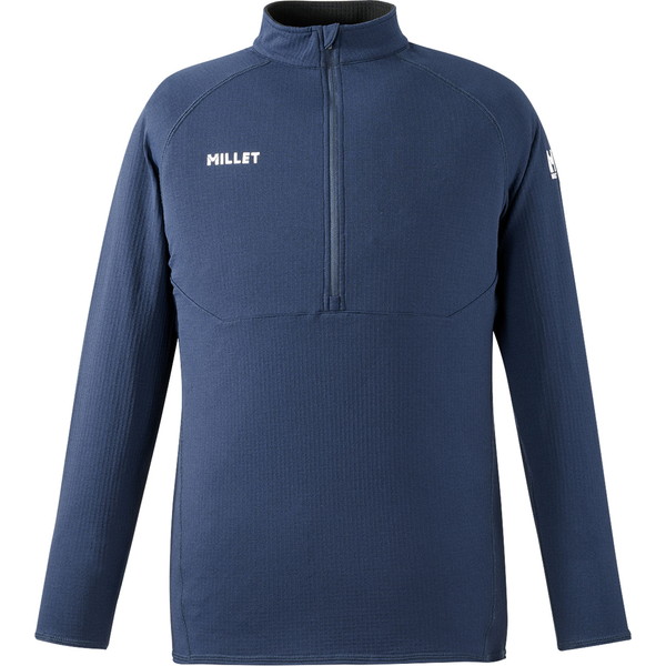 シャツ 長袖 ハーフジップ ドライ グリッド ハーフジップ SAPHIR 【JSM】｜Field Boss 店