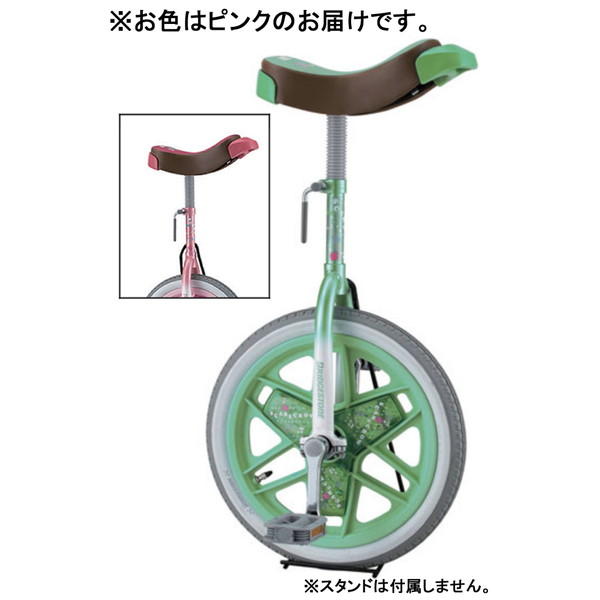 一輪車 エアータイヤ 16 F-2823P 一輪車 エアータイヤ 16サイズ ピンク 【AKB】