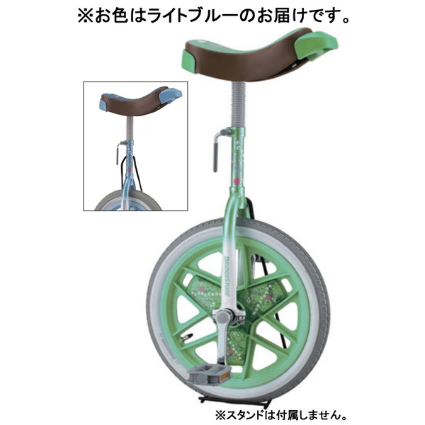 一輪車 エアータイヤ 16 F-2823B 一輪車 エアータイヤ 16サイズ ライトブルー 【AKB】