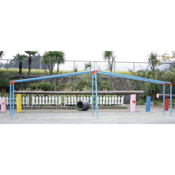 遊具 雲梯 山型 D-582 山型雲梯 大型 【AKB】