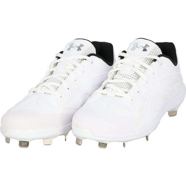 シューズ スパイク 靴 UAエクストリーム アイコンST White/White/White 【UDR】