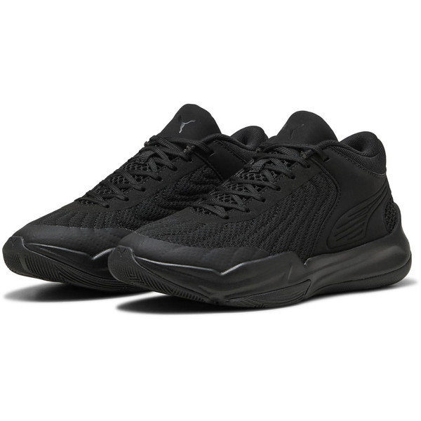 シューズ 靴 バッシュ COURT PRO 2 JR PUMA Black 【JSP】