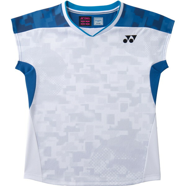 Ｔシャツ 半袖 ショートスリーブ ウィメンズゲームシャツ フィットシャツ ホワイト 【YNX】
