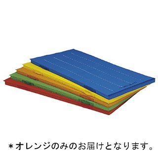 カラーマット トーエイライト T-1118V エコカラーノンスリップ連結式マット90×180×5cm オレンジ (TOL)【36CE】