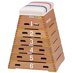 跳び箱 トーエイライト T-2567 跳箱ST6段 (TOL)【36CE】｜Field Boss 店