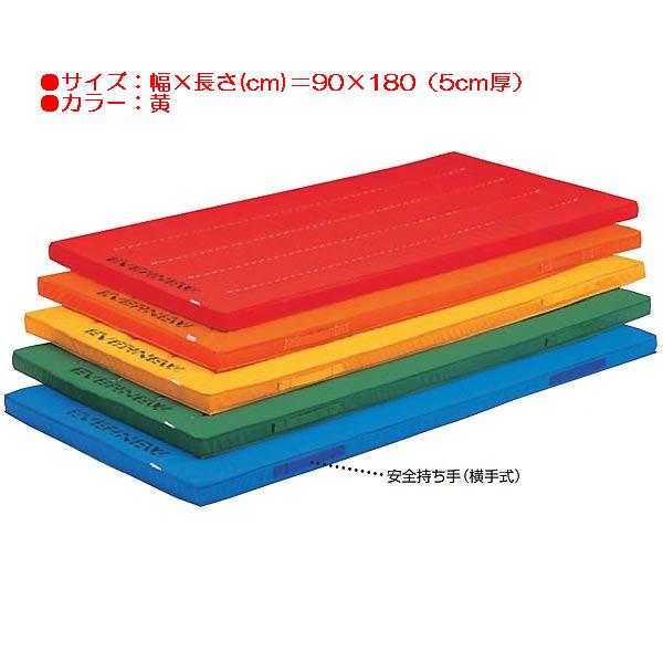 カラー体操マット エバニュー EKM001 エコ・カラーマット(枚)(黄) (ENW)【36CE】
