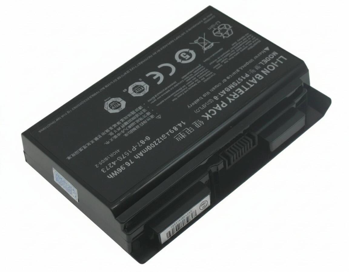 【純正】P177sm 14.8V 76.96Wh clevo ノートPC 交換用バッテリー 電池パック｜Field ever