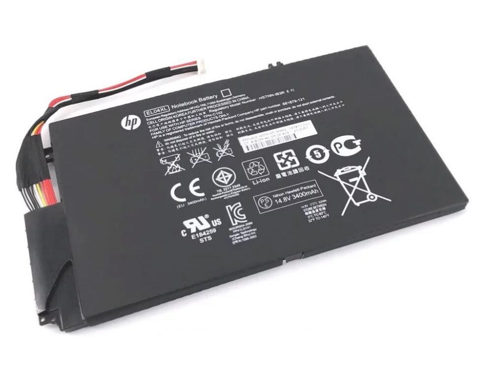 新品 純正 HP ENVY Ultrabook 4-1100 シリーズ 交換用内蔵バッテリー 14.8V 52Wh EL04XL HSTNN-IB3R|Field ever