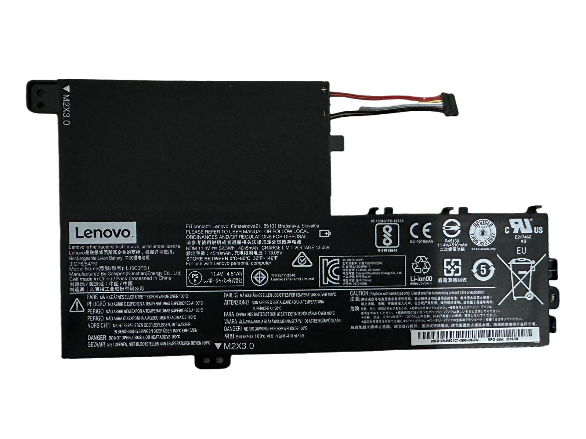 新品 Lenovo Little new wave 7000-14IKBR/AST/ARR バッテリー 11.4V 52.5Wh L15L3PB0｜Field ever