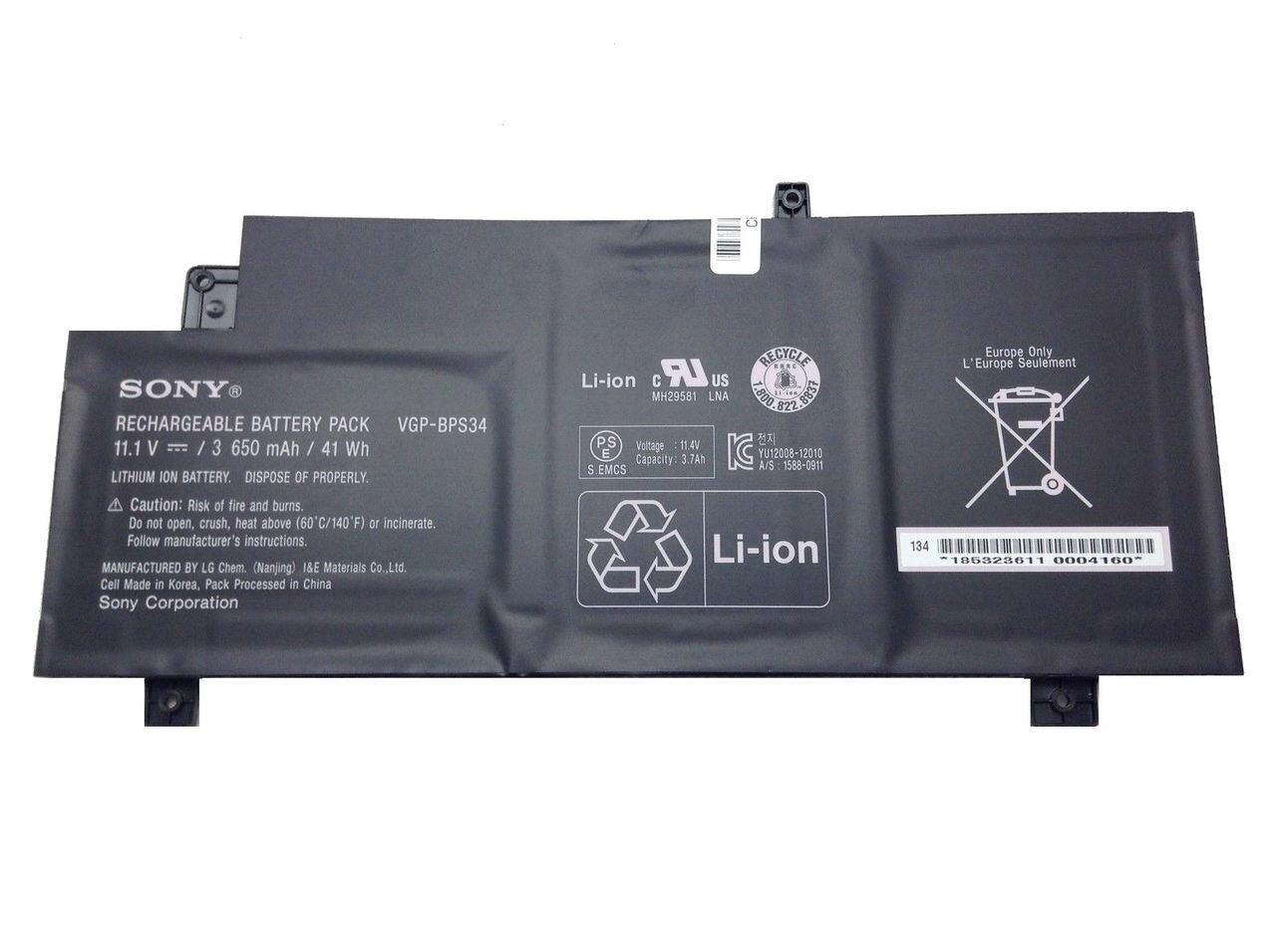 純正新品 SONY ソニー VAIO Fit 15/14 内蔵バッテリーパック VGP-BPS34|Field ever