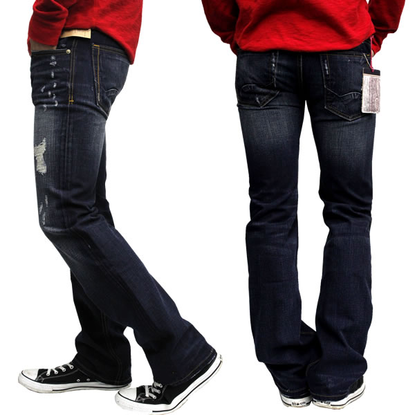 【楽天市場】CULTOFINDIVIDUALITY / カルトオブインディビデュアリティ デニムパンツ BREAKER インディゴ海外