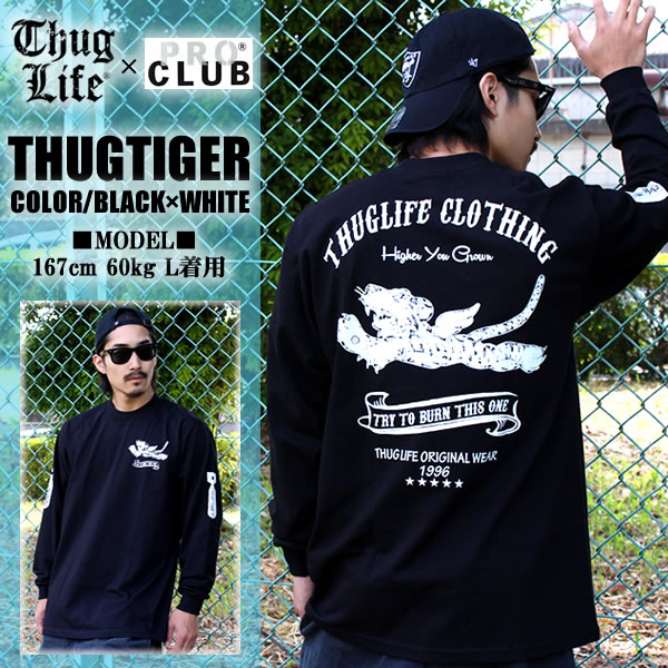 【専用】thug club ロングTシャツ THUG CLUB】TC Skull Long-Sleeve (Thug Club/Tシャツ