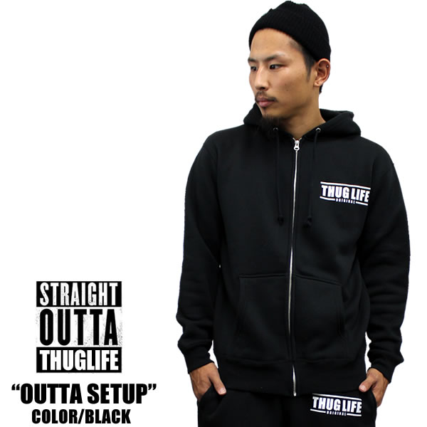 日本製 楽天市場 待望の再入荷 人気 Thuglife サグライフ 長袖スウェットセットアップ Straight Outta Thuglife 黒セットアップ スウェット 上下 メンズ レディース パーカー スエット ファッション メンズ ダンス Fieldline 高い素材 Lexusoman Com