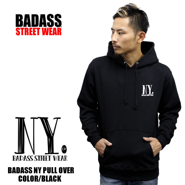 楽天市場】大人気！！待望の再入荷！BADASS バダス プルパーカー