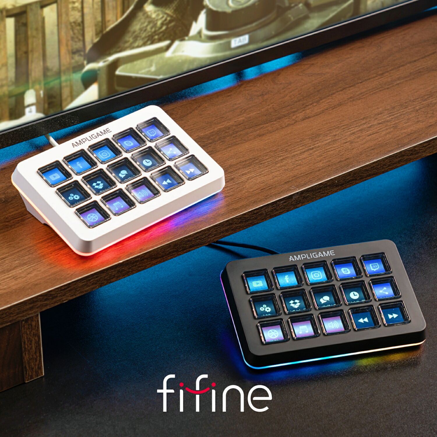 ストリームデック N4Pro カスタムキーボード 4つのノブ付き 超高速応答性能 Amazon | VSDINSIDE Stream Dock N4 Pro ストリームデック カスタム