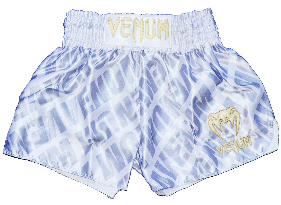 VENUM Contender XT ムエタイショーツ 白いこと 軽さ 耐久 側面細長い切口 蹴りつけるズボン下 五分五分ズボン下 メンズ レディース 形づくる/力くらべ S～XL