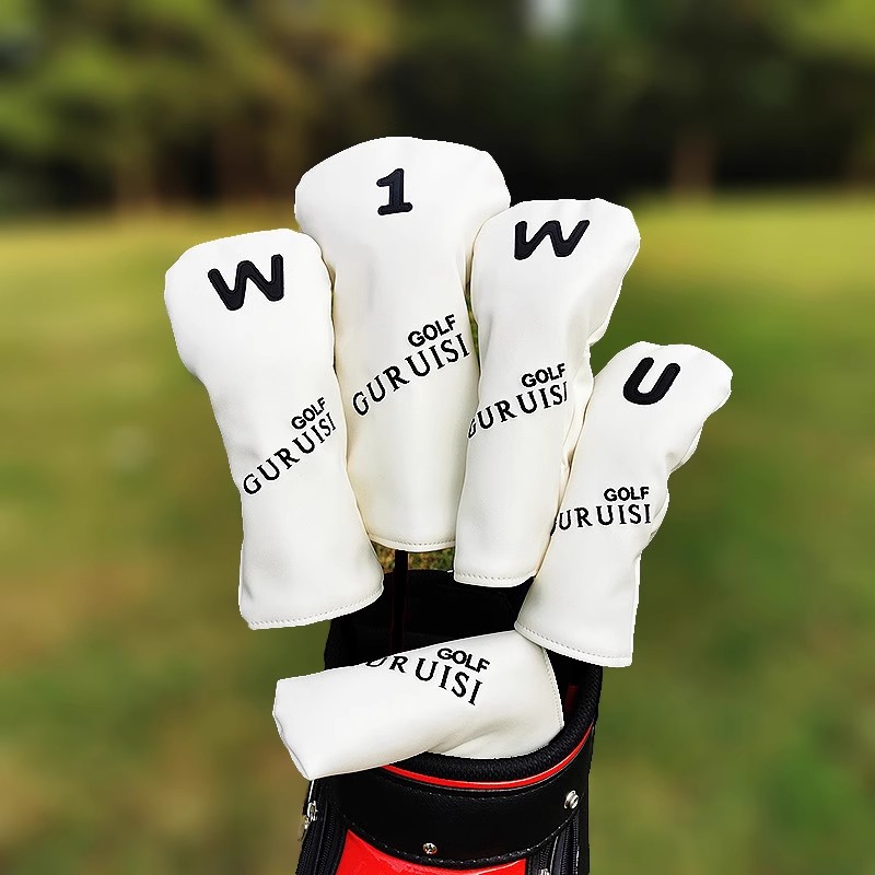 PXG ゴルフクラブカバー ヘッドカバー 4点セット 白 楽天市場】ゴルフクラブカバー おしゃれ ホルダー セット ヘッド