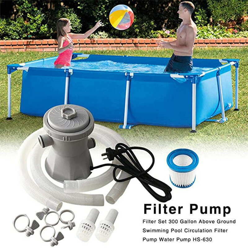 FIELDOOR プール専用循環ポンプ 循環式ろ過装置 フィルター式浄水ポンプ FIELDOOR プール専用循環ポンプ 循環式ろ過装置 フィルター式