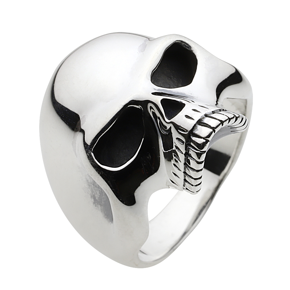 楽天市場】【セノーテ】 cenote-z-r0439 サイボーグ スカル リング