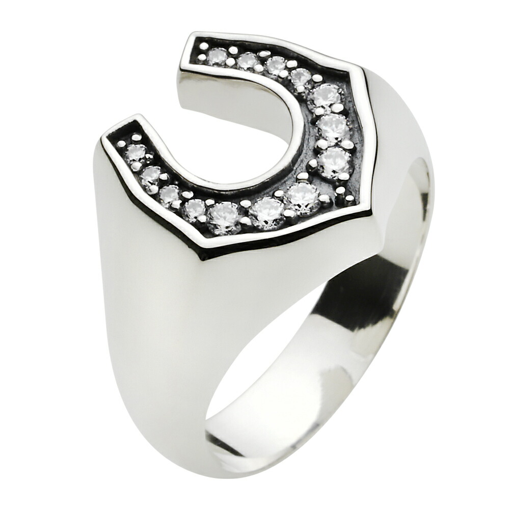 シルバー925 ホースシュー リング 17号 指輪 /〆 楽天市場】ホースシュー 馬蹄 リング 17号 指輪 シルバーリング