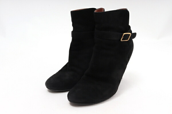 Michel Vivienミッシェルヴィヴィアン アパルトモンl Appartement購入15awゴートスエードショートブーツ Lfwa ブラック 37 中古 2点以上同時購入で送料無料 Dm Melillimona Com