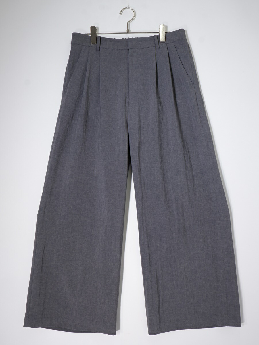 2023新品ジャーナルスタンダードラックス☆シャギーイージーテーパードパンツF黒 2023新品ジャーナルスタンダードラックス☆シャギーイージーテーパード