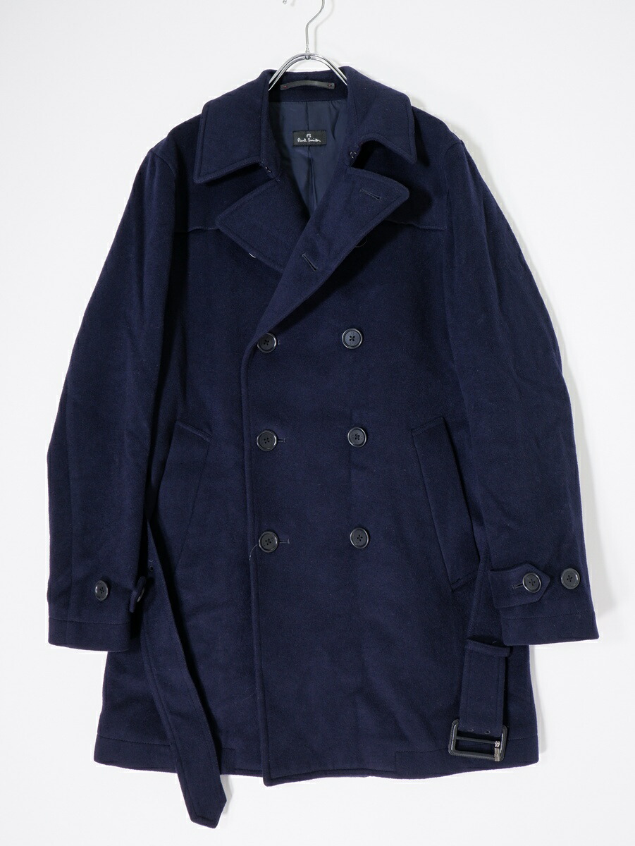 【稀少現行】 ポールスミス トレンチコート ライナー 総柄 キルティング L 黒 mcta79903_1.jpg