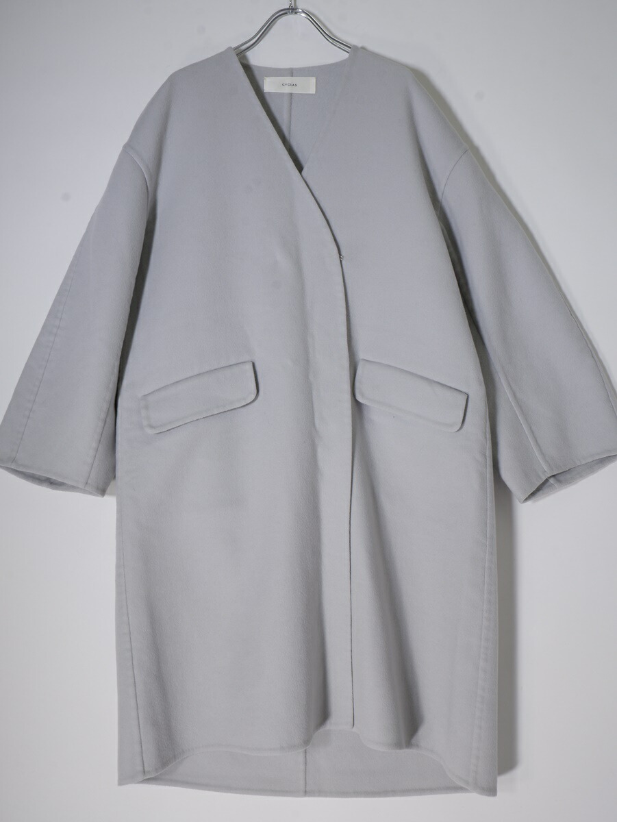 楽天市場】CYCLAS カシミヤブレンドコート ピンク 34 '18年 A1