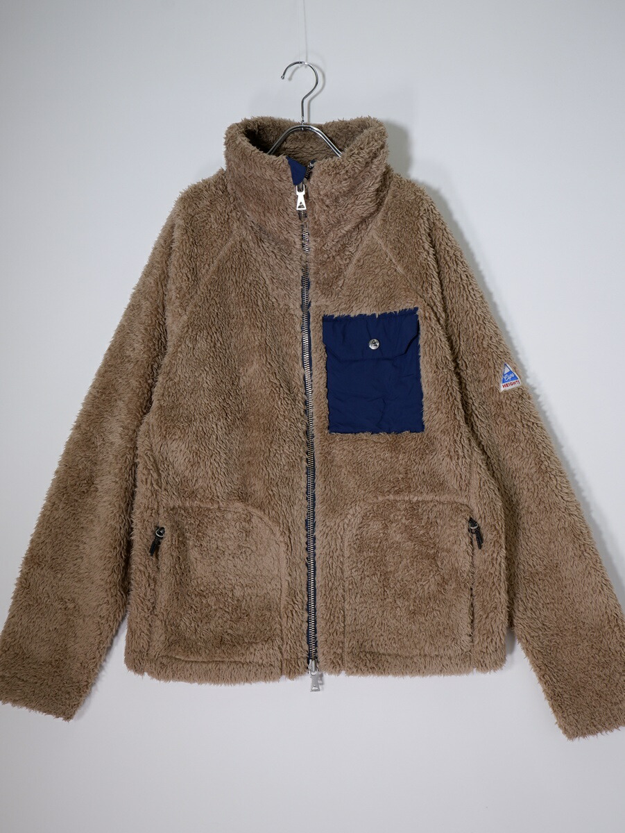 【百貨店SALE継続期間中尖んがり5倍!】Cape HEIGHTSケープハイツ ×L\u0027Appartementアパルトモン  FLEECE JACKET フリースジャケット【LJKA80810】【ベージュ】【M】【中古】【沖縄.離島以外 貨物輸送無料】【DM260127】
