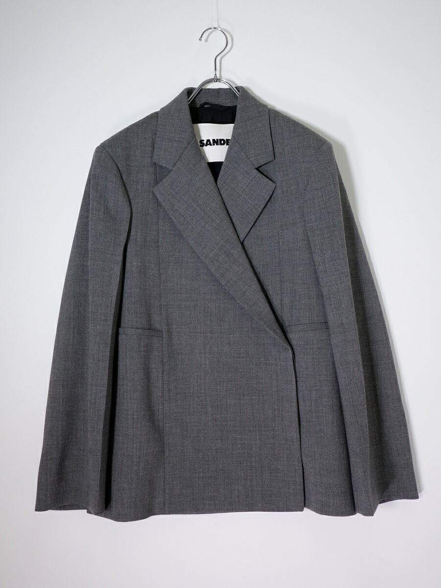 JIL SANDERジルサンダー 2024AW Koala Tailored Jacketテーラードジャケット【LJKA82711】【グレー】【32】【中古】【沖縄.離島以外 送料無料】【DM260707】|ブランド古着の買取販売 渋谷FILT