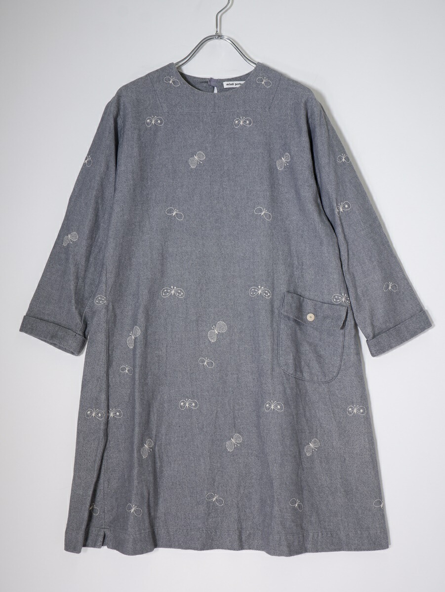 楽天市場】ミナペルホネン mina perhonen choucho リネン刺繍エプロン