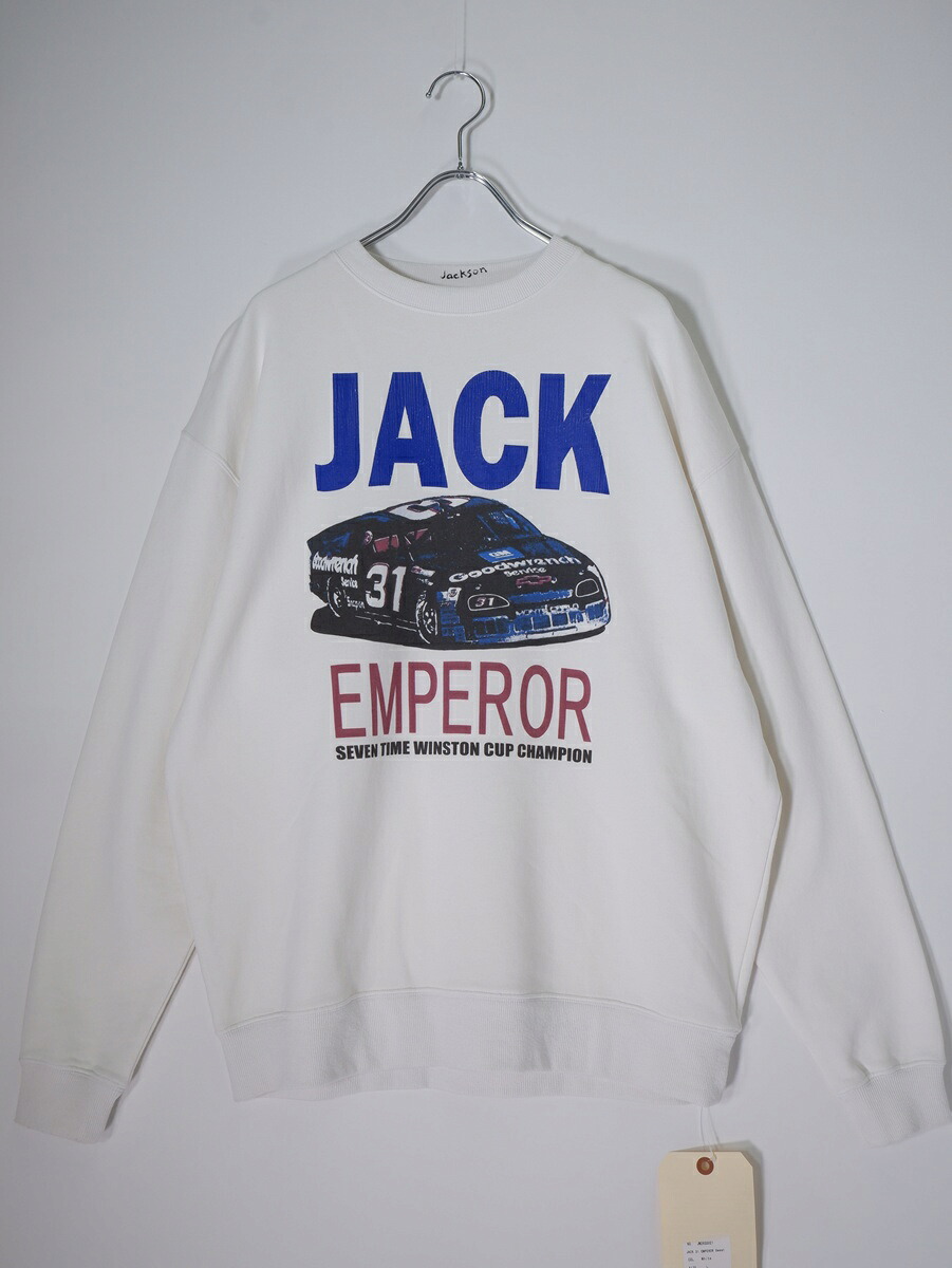 JACKSON MATISSEジャクソンマティス 2026SS JACK 31 EMPEROR Sweatスウェット新品【MTSA82017】【ホワイト】【L】【未使用】【沖縄.離島以外 送料無料】【DM260507】|ブランド古着の買取販売 渋谷FILT