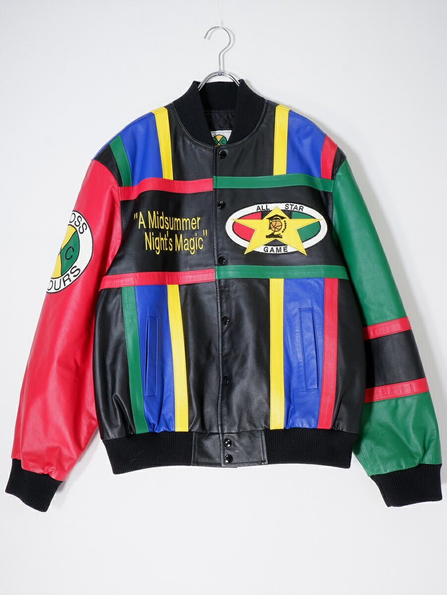 CROSS COLOURSクロスカラーズ MIDNIGHT SUMMERS MAGIC LEATHER JACKETレザージャケット【MJKA76626】【マルチカラー】【XL】【中古】【沖縄.離島以外 送料無料】【DM241210】｜ブランド古着の買取販売 渋谷FILT