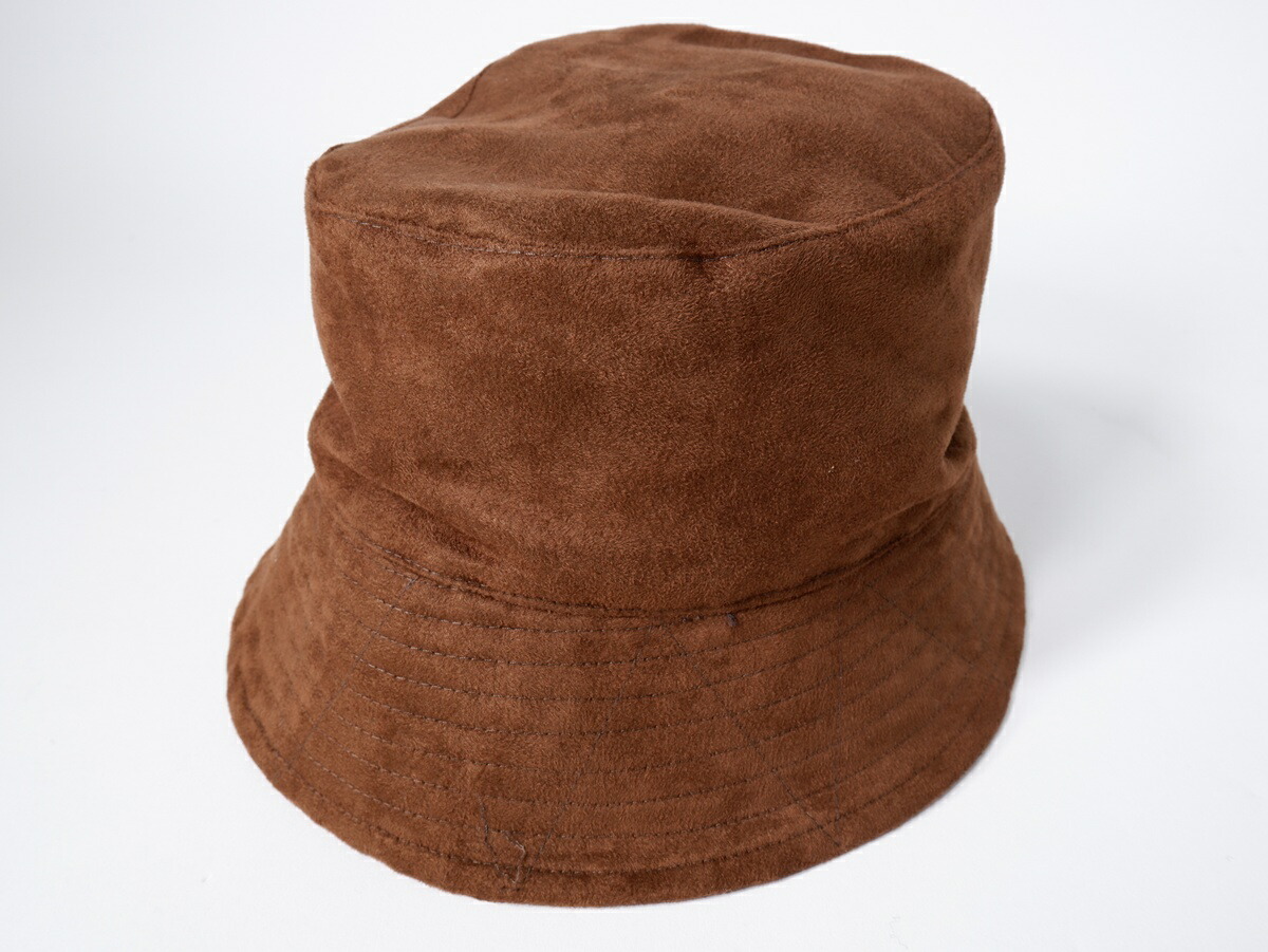 Engineered Garmentsエンジニアードガーメンツ Bucket Hat Fake Suede フェイクスエード 井戸釣瓶かぶり笠【MHWA80227】【赤銅色】【L】【中古】【沖縄.離島以外 貨物輸送無料】【DM260210】 バッグ・小物・ブランド雑貨-ハット-帽子