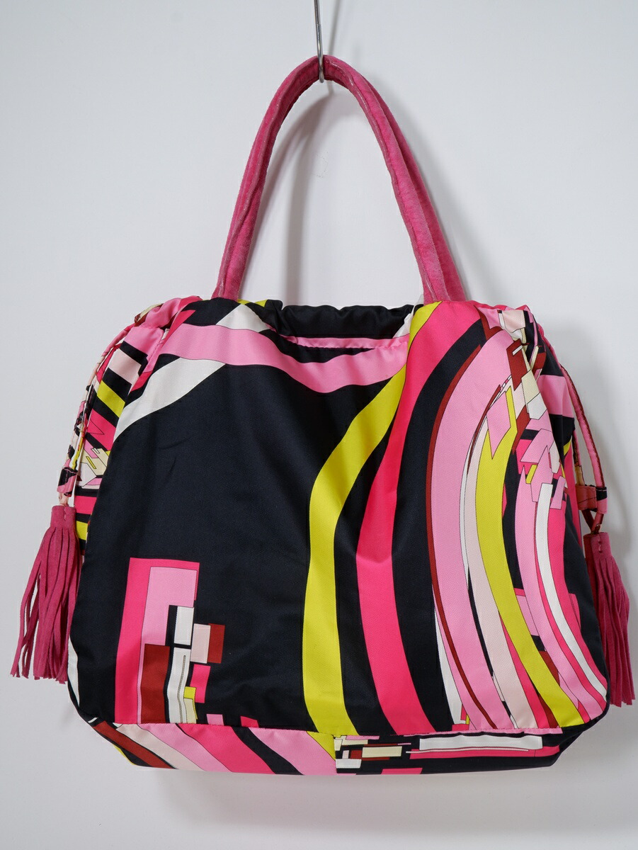 楽天市場】【バッグ】EMILIO PUCCI エミリオ プッチ トートバッグ
