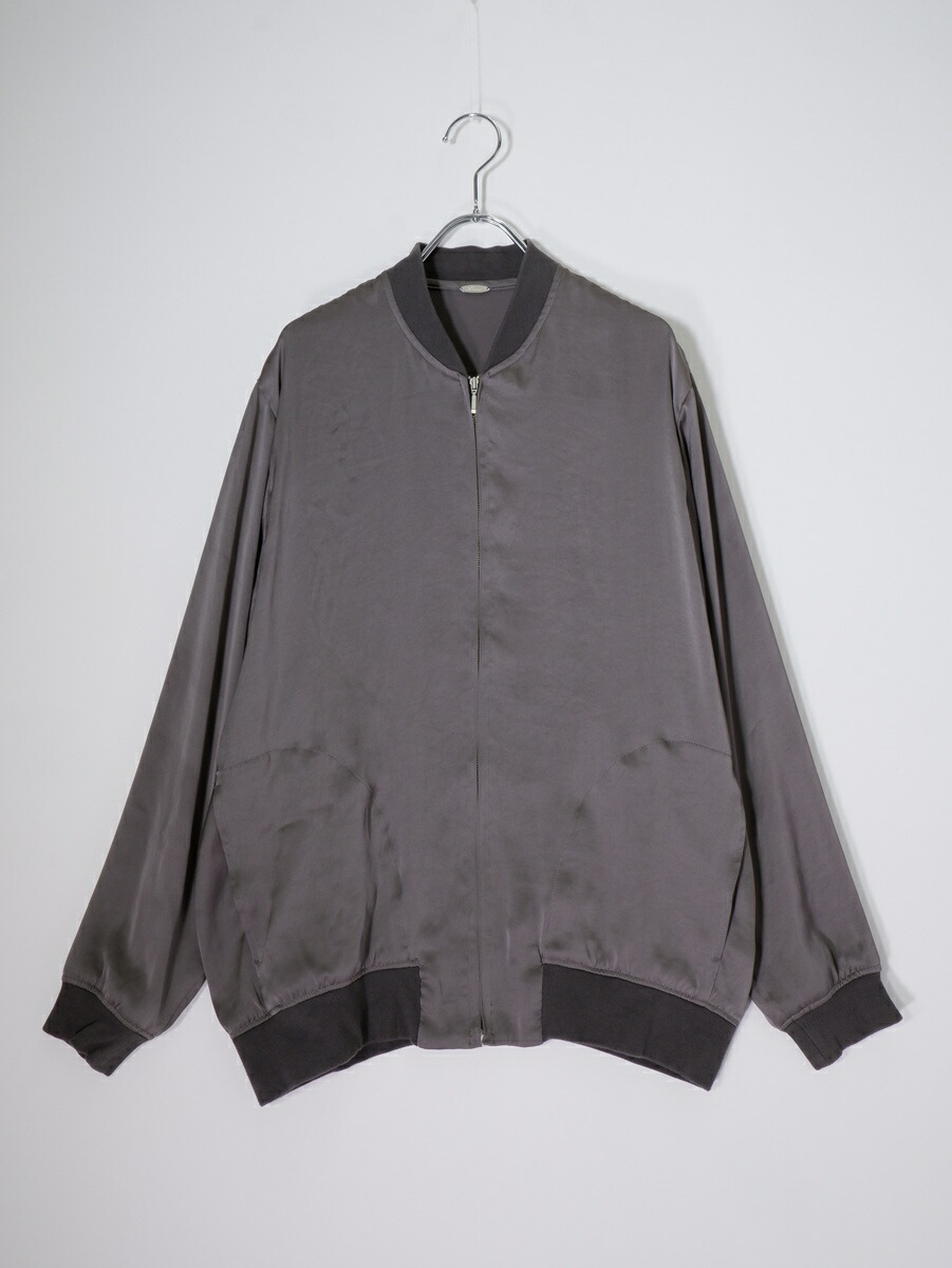 【百貨店SALE継続期間中尖んがり5倍!】Lisiere L\u0027Appartementリジエール アパルトモン 2021SS Satin MA-1 Blouson繻子MA-1上衣【LJKA81835】【カーキ】【無償性】【中古】【沖縄.離島以外 貨物輸送無料】【DM260512】