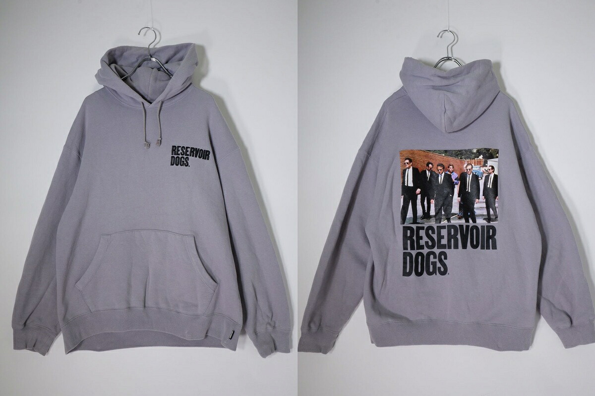 WACKOMARIAワコマリア RESERVOIR DOGS / MIDDLE WEIGHT PULLOVER HOODED SWEAT SHIRTスウェットパーカー【MTSA81040】【薄墨色】【XL】【中古】【沖縄.離島以外 貨物輸送無料】【DM260303】 パーカー-メンズファッション