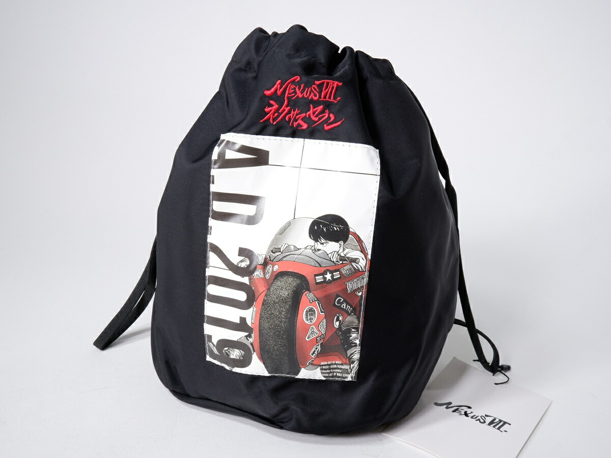 【百貨店SALE継続期間中尖んがり5倍!】NEXUSVIIネクサス七つ PERSONAL EFFECTS BAG AKIRA MOD. TYPE A御徒面子新品【MBGA82041】【黒いこと】【無償性】【未当て嵌める】【沖縄.離島以外 貨物輸送無料】【DM260526】
