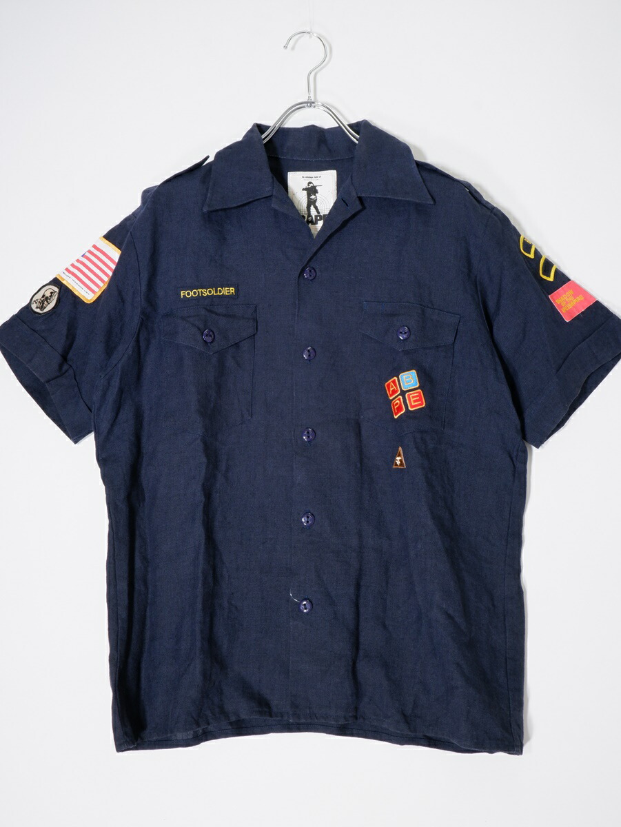 楽天市場】A BATHING APE カモフラ柄シャツ Mサイズ マルチ
