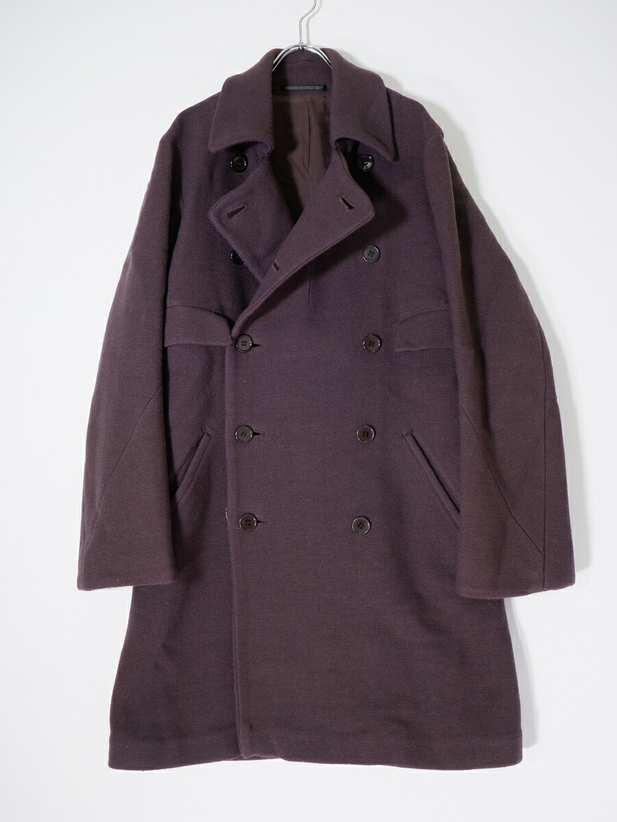 楽天市場】ワイズ ヨウジヤマモト ウール ロングコート ネイビー YV