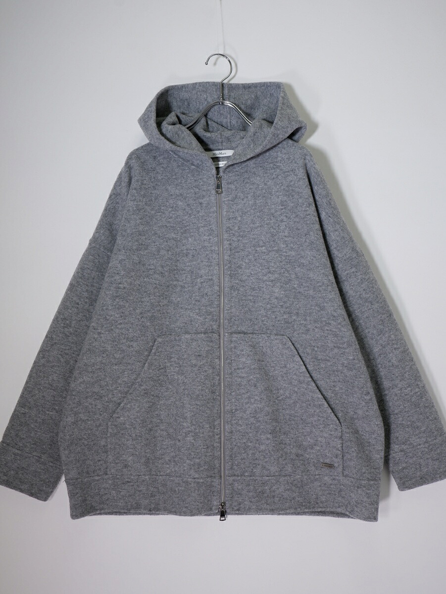 MAX MARAマックスマーラ 2025AW カシミヤ ウール パーカー ジャケット【LJKA81544】【グレー】【S】【中古】【沖縄.離島以外 送料無料】【DM260421】｜ブランド古着の買取販売 渋谷FILT