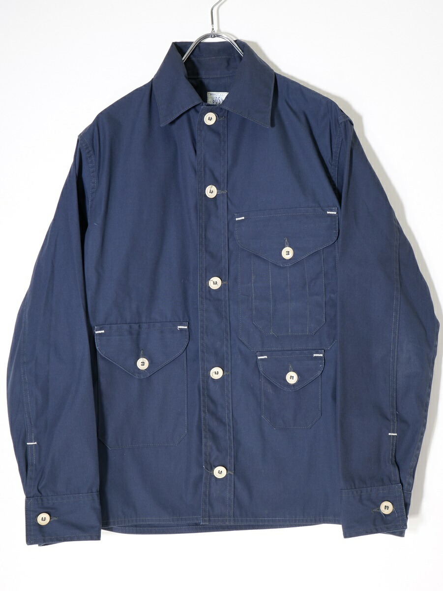 Post Overalls クルーザージャケット・ヘビーメルトン／O’Alls POST OVERALLS ポストオーバーオールズ グレー ウール クルーザ