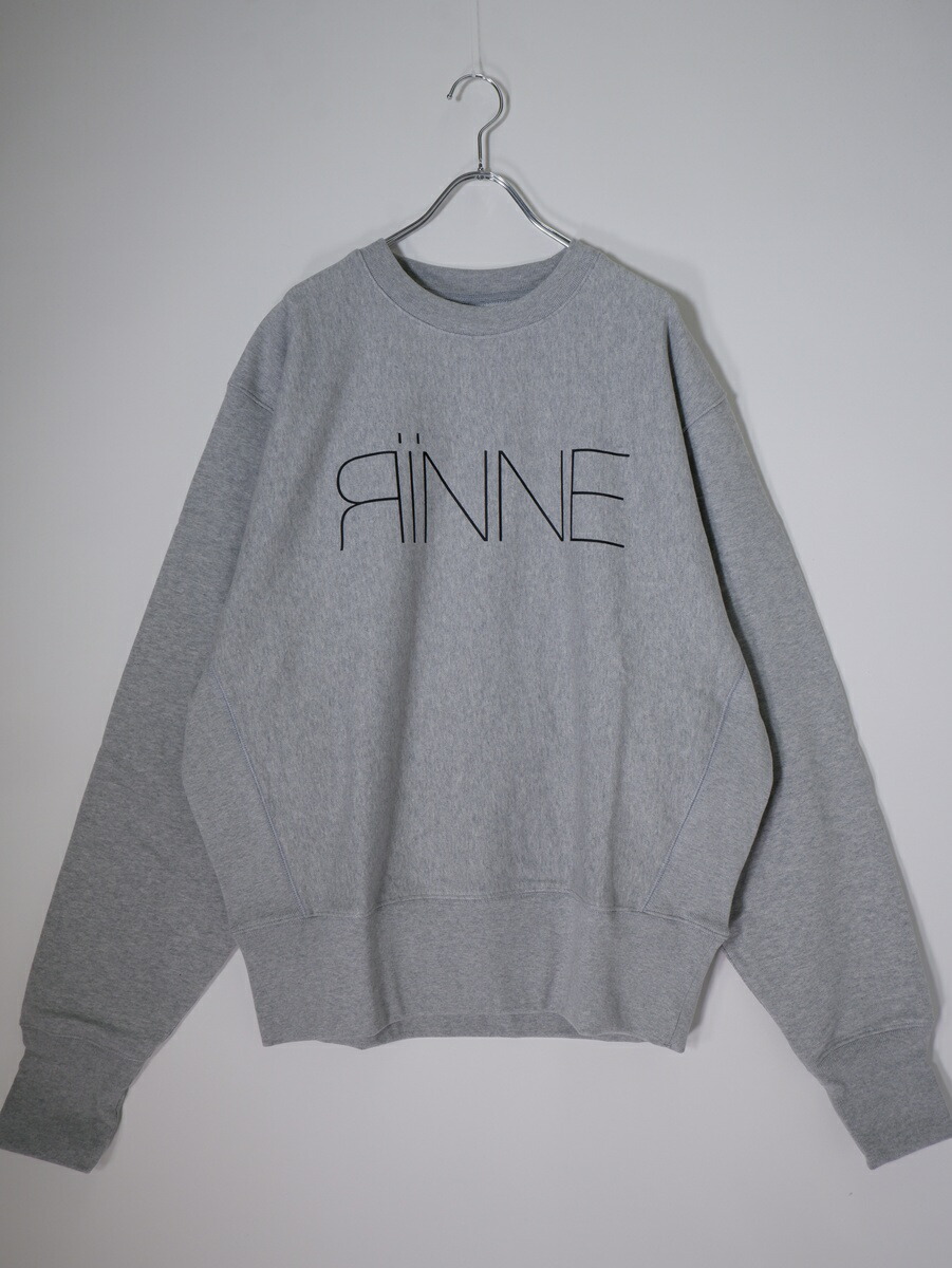 【百貨店SALE継続期間中尖んがり5倍!】GDCジーディーシー 2026SS RINNE crew sweat リンネ 流汗新品【MTSA82149】【薄墨色】【L】【未当て嵌める】【沖縄.離島以外 貨物輸送無料】【DM260519】