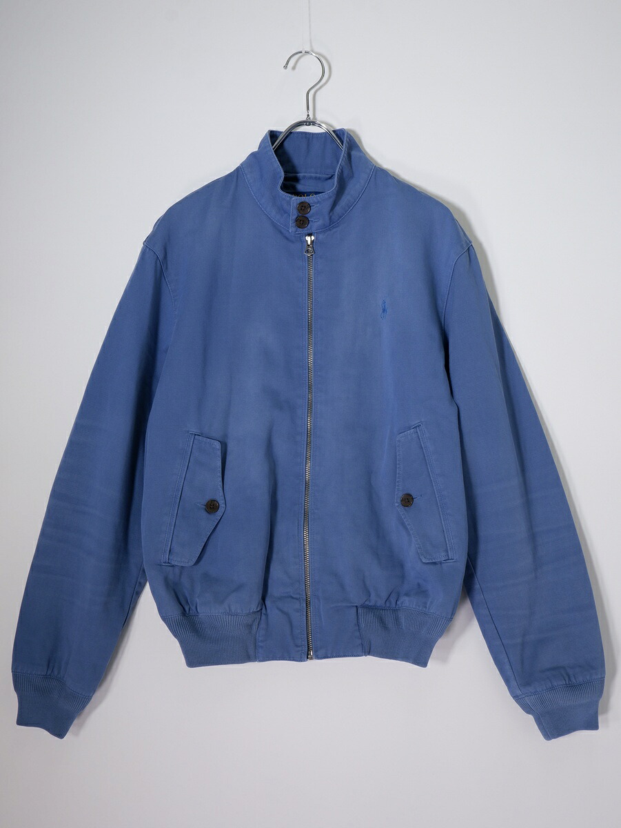 POLO RALPH LAURENポロラルフローレン 2025AW BEDFORD CHINO JACKETユーズド加工ベッドフォード チノジャケット【MJKA81150】【デルタブルー】【XS】【中古】【沖縄.離島以外 送料無料】【DM260310】