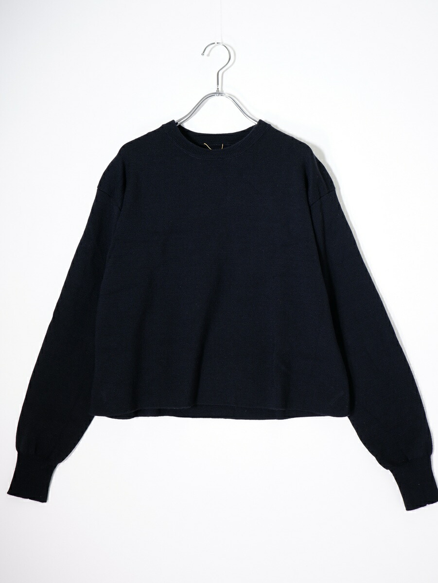 L\u0027Appartementアパルトモン 2024 SHORT C/N KNIT遊撃手 労働者の一団のど首 編み物【LKNA81159】【黒いこと】【無償性】【中古】【沖縄.離島以外 貨物輸送無料】【DM260310】 ニット・セーター-レディースファッション