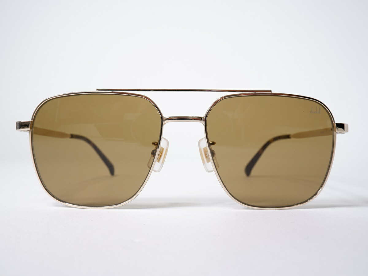 dunhillダンヒル DU0014S 001スクエア サングラス【MEWA79159】【ゴールド145】【54□17】【中古】【沖縄.離島以外 送料無料】【DM250819】