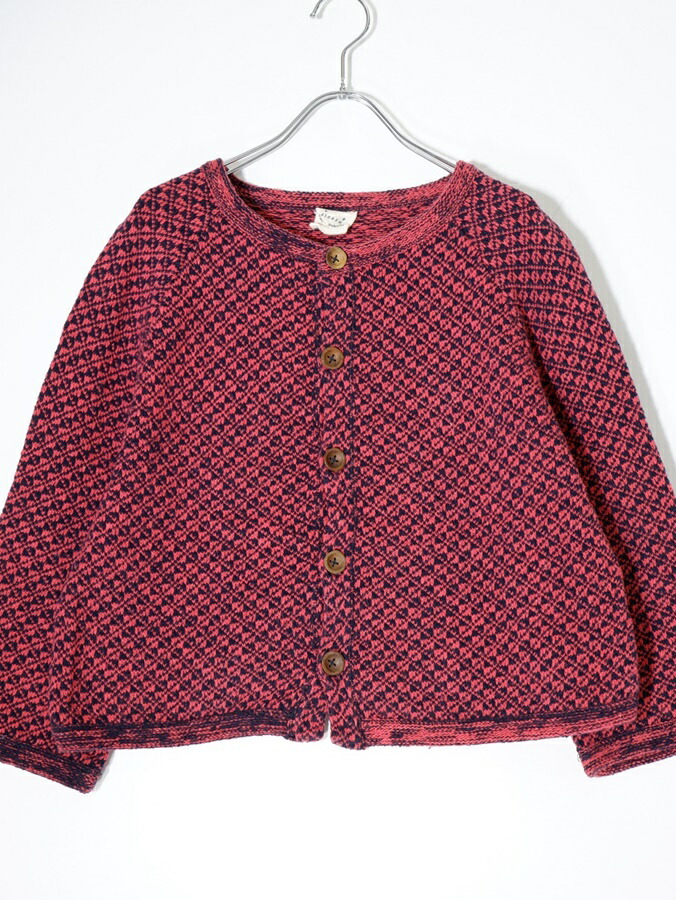 BURBERRY LONDONバーバリーロンドン ホースマーク刺繍 クルーネックデザイン ニットカーディガン[LKNA70965] BURBERRY LONDONバーバリーロンドン ホースマーク刺繍 クルー